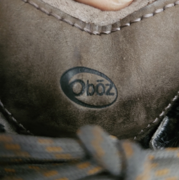 Men's Oboz Bridger Mid B-Dry Waterproof Hiking Boots - Picture 7 of 11